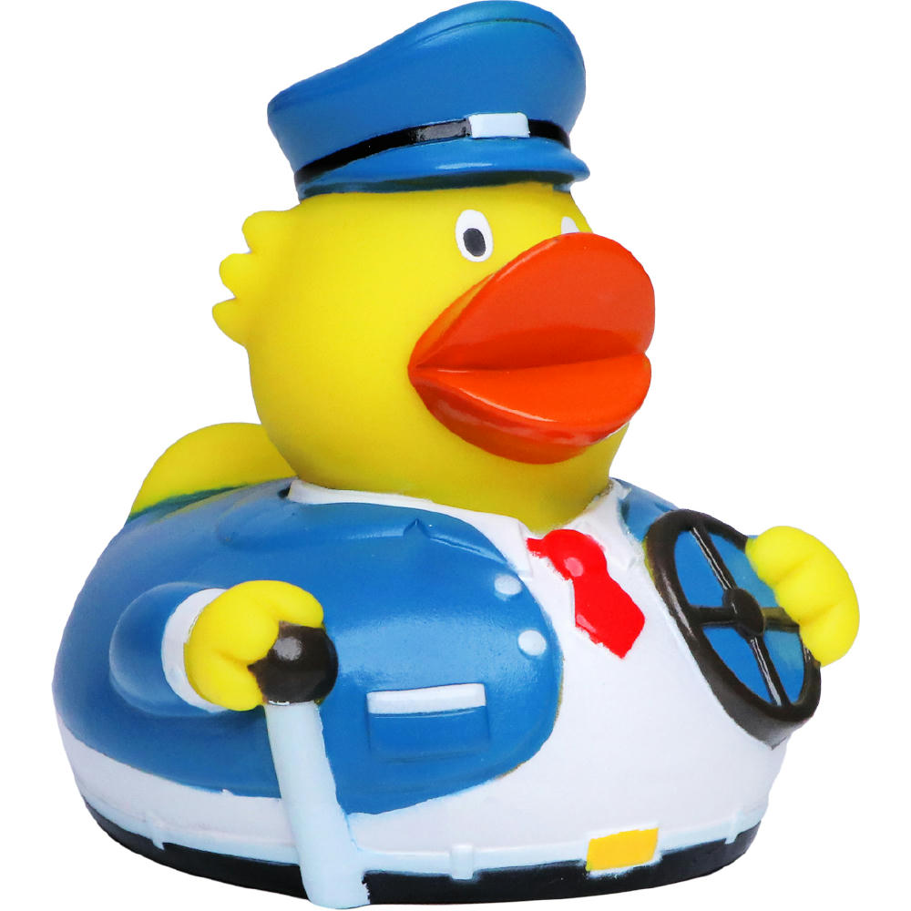 Product image Quietsche-Ente Busfahrer Werbeartikel