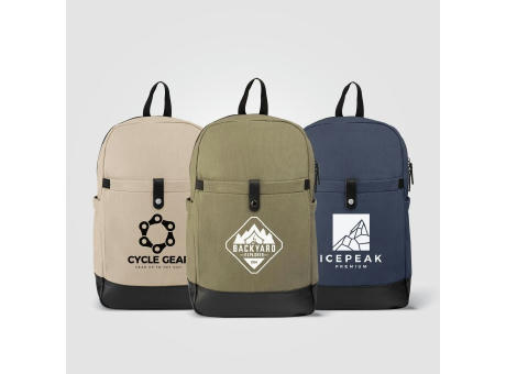 Odyssey Pack - Rucksack aus recyceltem Baumwoll-JETanvas bedrucken