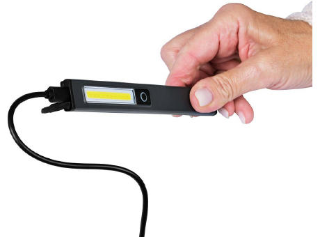 Aufladbare LED Leuchte "Quick Charge Inspection Light 150 L" Werbeartikel
