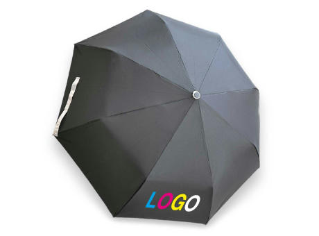 Taschenschirm BLACK EDITION, inkl. 4c Digitaltransferdruck bedrucken