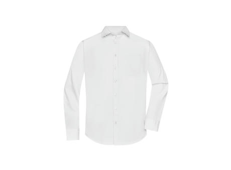 Men's Shirt Longsleeve Poplin - Klassisches Shirt aus pflegeleichtem Mischgewebe Werbeartikel
