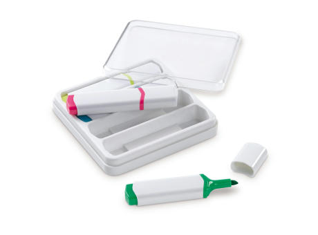 Textmarkter Set 4St. bedrucken