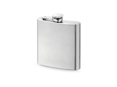 MUSE. Flachmann aus Edelstahl 180 ml Werbeartikel