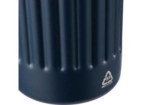Recycelte doppelwandige Trinkflasche aus Edelstahl (500 ml), Lior Werbeartikel