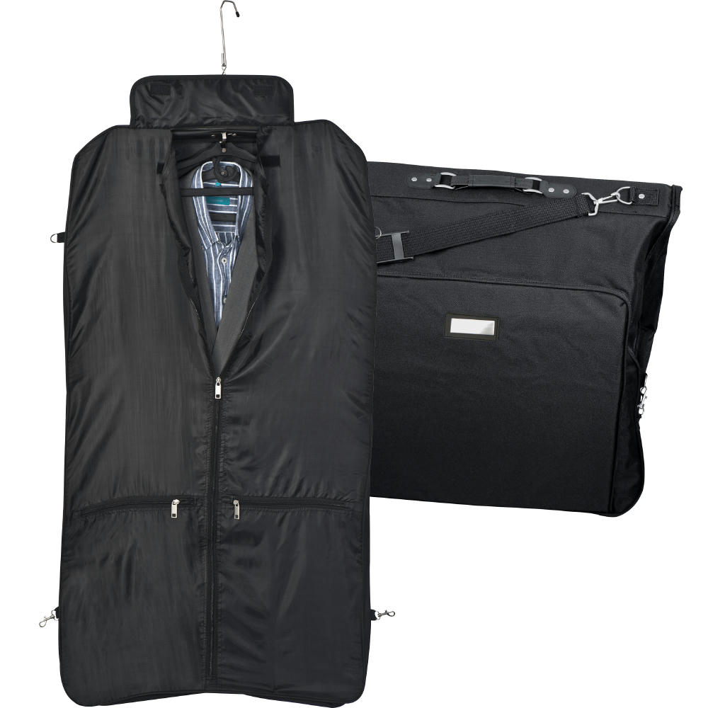 Product image Kleidersack aus Polyester mit Metallschild Werbeartikel