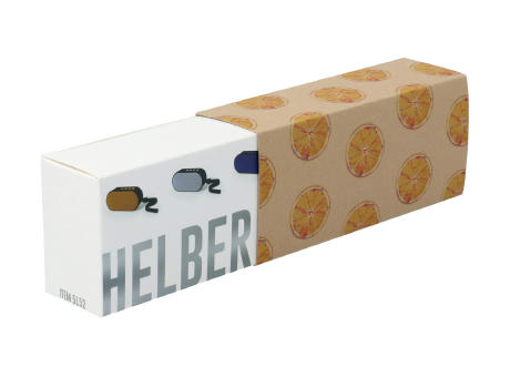 Individueller Pappschuber aus Kraftpapier CreaSleeve Kraft 213 bedrucken