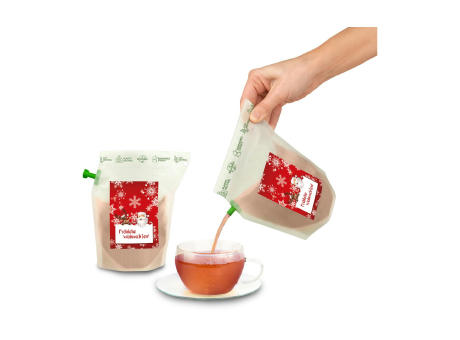 Product image Geschenkartikel / Präsentartikel: Tee-Brühbeutel, Für die besTEEn Mitarbeiter, Tasty Berry, wiederverwendbar Werbeartikel