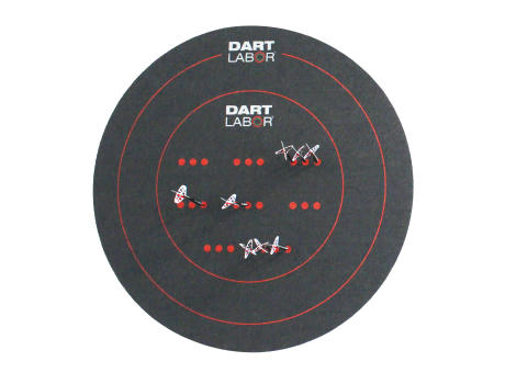 Darthalterung Innen-Kreis 45 cm mit Platz für 24 Pfeile | inkl. 4c Digitaldruck Werbeartikel