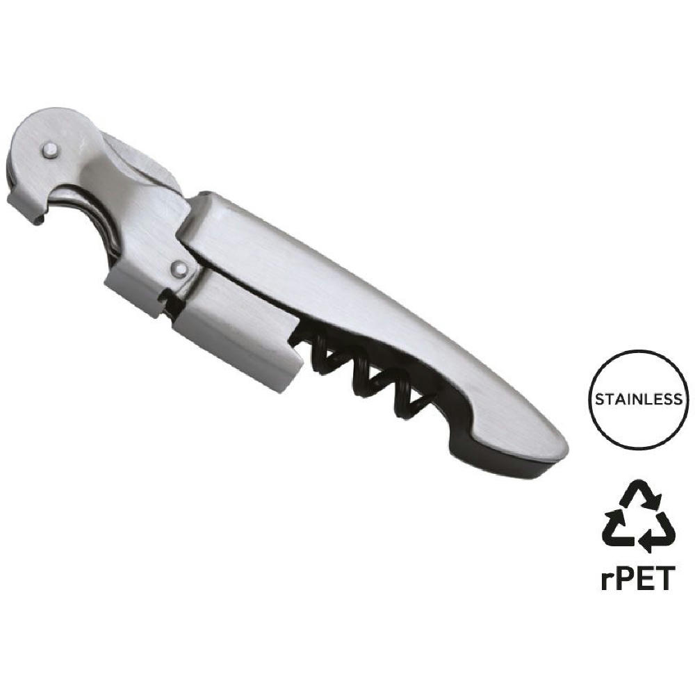 Product image Kellnermesser 'Allegro', Doppelhebel, Edelstahl Werbeartikel