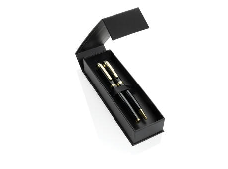 Swiss Peak Luca Deluxe-Stiftsset aus RCS recyceltem Messing bedrucken