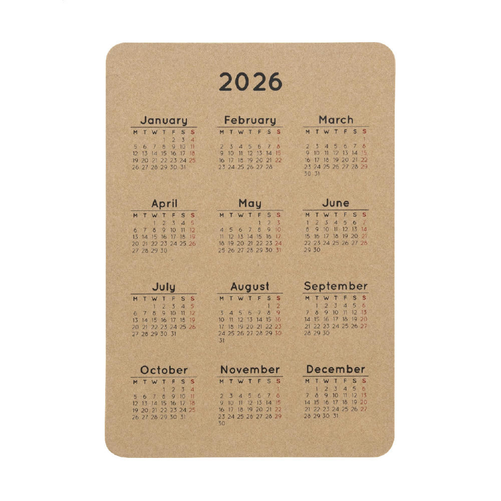Individueller Taschenkalender CreaDate Pocket Eco Werbeartikel