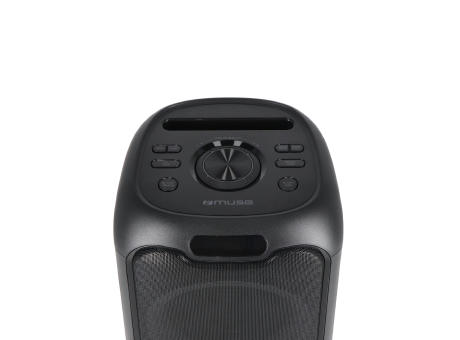 M-1803 | Muse Party-Lautsprecher mit Mikrofon 150W Werbeartikel