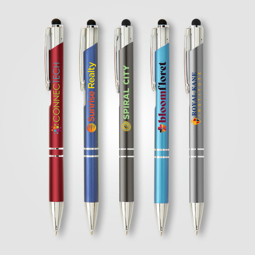 Crosby Matte Kugelschreiber - m/Stylus Werbeartikel
