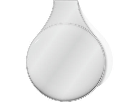 RFX™ M-10 Runder, reflektierender PVC-Magnet, klein Werbeartikel