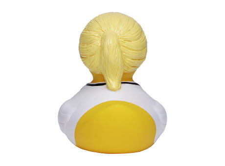 Quietsche-Ente Ärztin, blond Werbeartikel