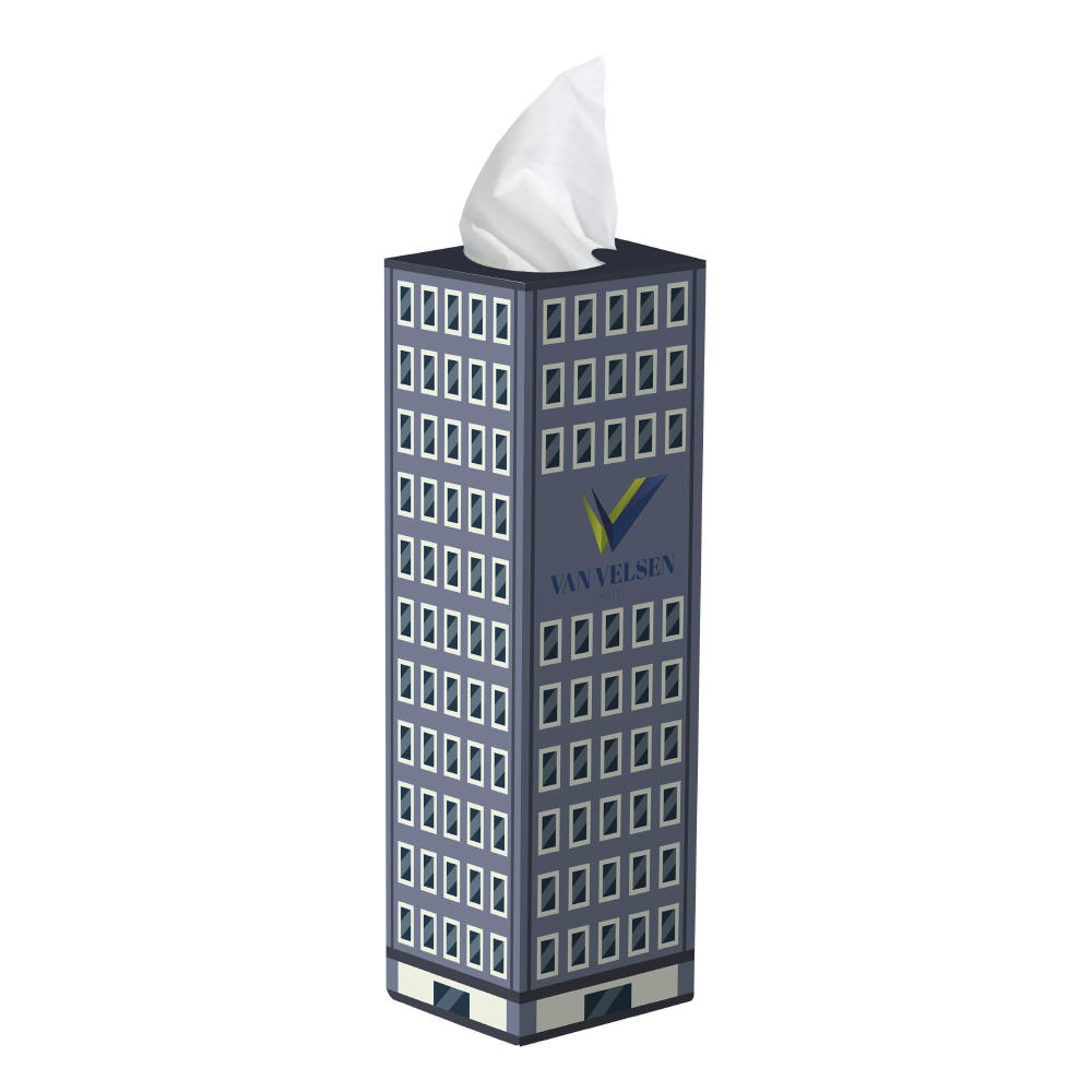Product image Taschentuchbox Turm Werbeartikel