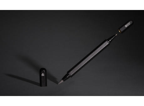 Swiss Peak Storm Dual-Tip-Pen aus RCS recyceltem Aluminum bedrucken