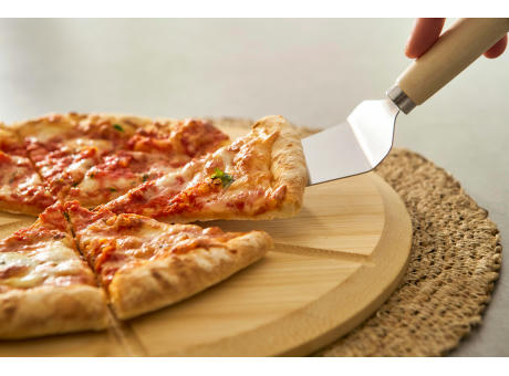 Pizzabrett aus Bambus Vale Werbeartikel