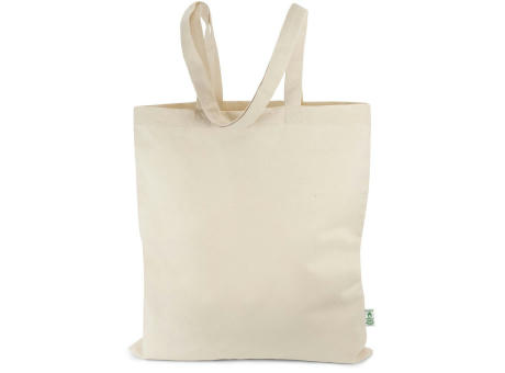 PASSAU – Klassische Tasche aus recycelter Baumwolle mit langen Henkeln Werbeartikel