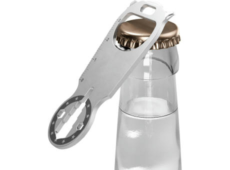 RICHARTZ BEST FRIENDS citylife öffnet eine Glasflasche mit Kronkorken – Taschenmesser mit Gravur Ihres Logos