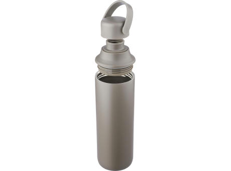 Doppelwandige Edelstahl-Trinkflasche (500 ml) Omari Werbeartikel