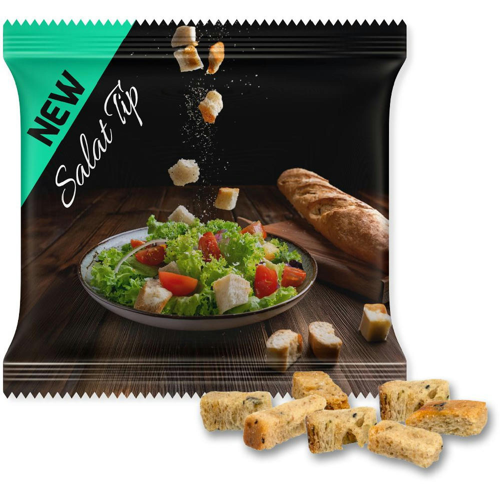 Product image Kräuter Croutons, ca. 7g, Maxi-Tüte Werbeartikel