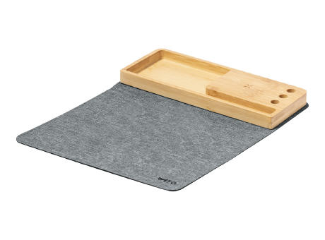 Wireless-Charger mit Mauspad Atrova Werbeartikel