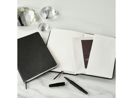 Sartre Notizbuch A5 recy. Papier 80gsm 196 Seiten Werbeartikel