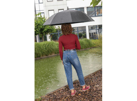 27" Impact AWARE™ RPET 190T Pongee Bi-Color Auto-Open-Schirm Werbeartikel