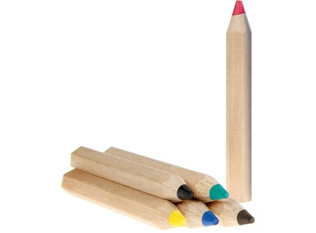 JUMBO Buntstifte Set mit Memo-Kärtchen, inkl. individueller Rundumdruck Werbeartikel