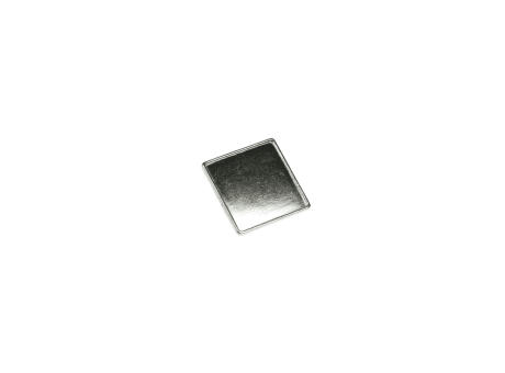 Pin Metal with magnet, Square Werbeartikel