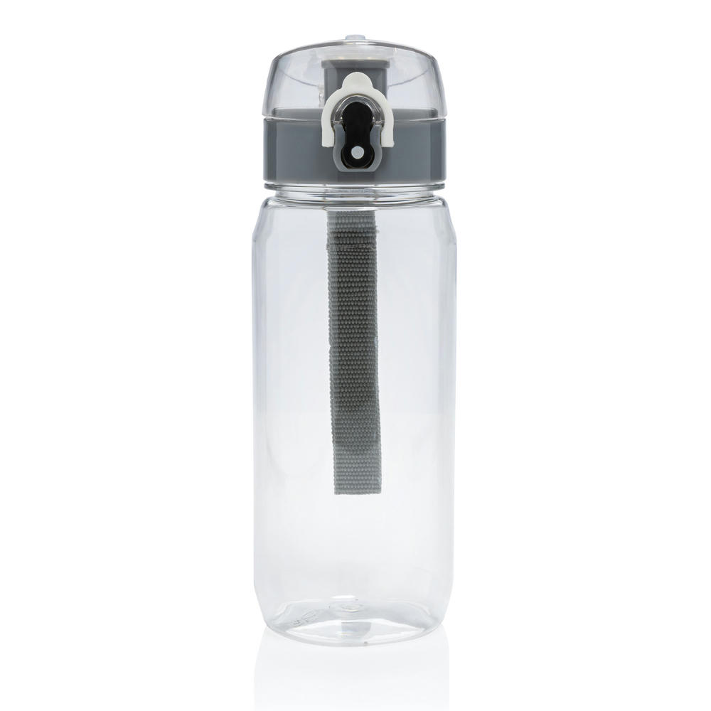Yide RCS  rPET verschließbare Wasserflasche 600ml Werbeartikel