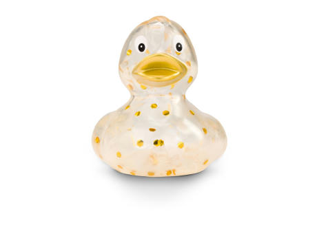 Werbeente Fine Funkelgold, ca. 8 cm Werbeartikel