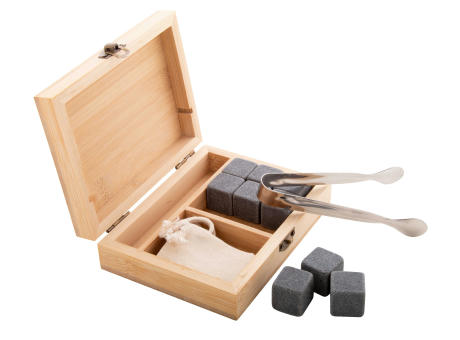 Product image Steineiswürfel-Set Bourbon Werbeartikel