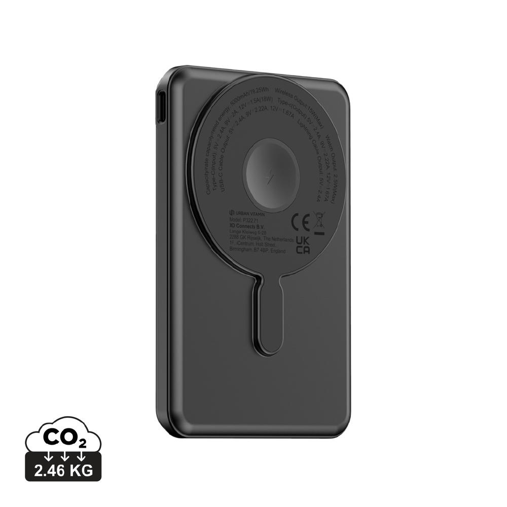 Product image Urban Vitamin Redwood 5-in-1 5.000mAh 20W PD magn. Powerbank Werbeartikel