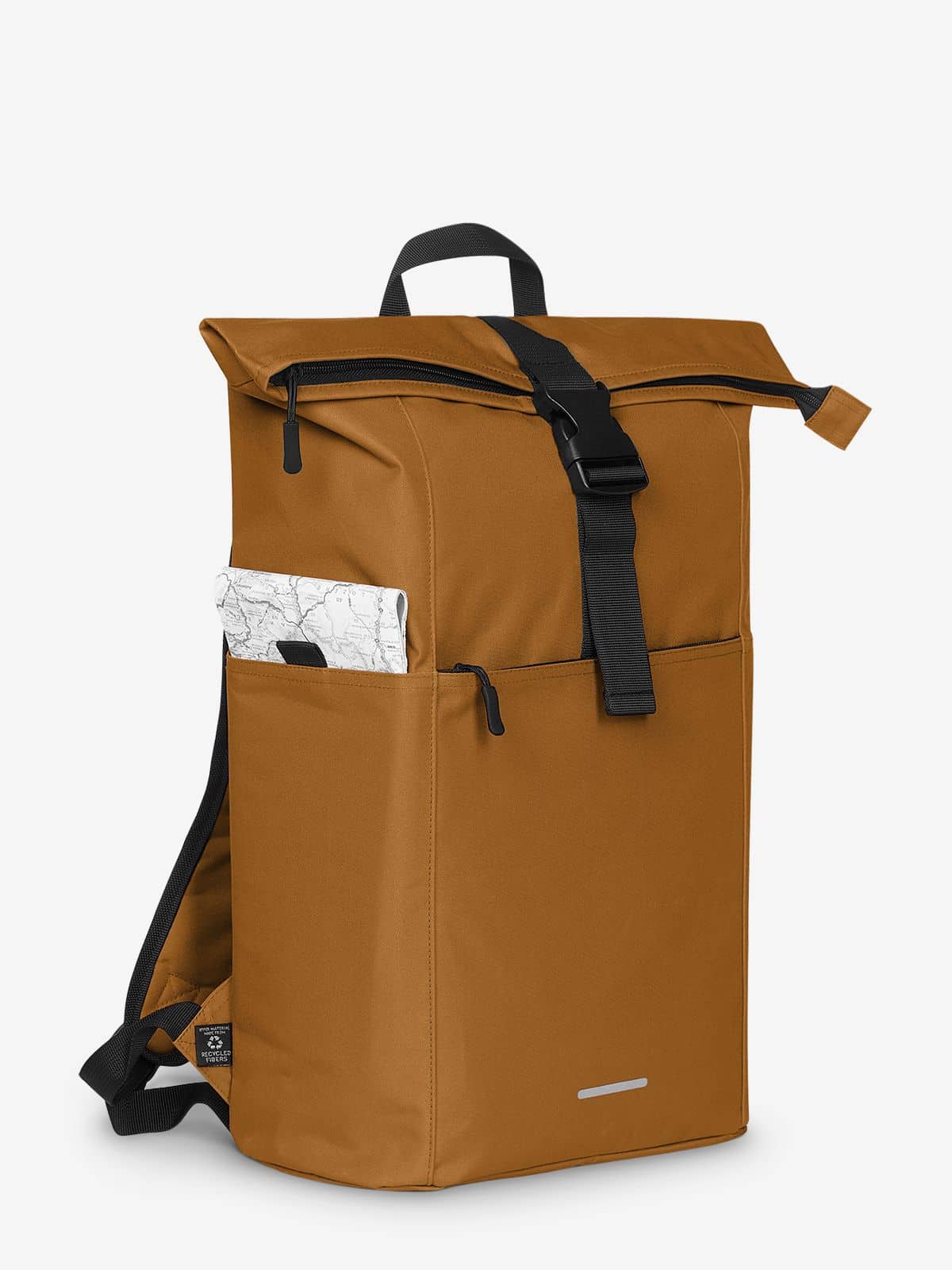Kupferfarbener Halfar Rucksack BASIC – günstiger Werbeartikel Rucksack mit Logo für Unternehmen