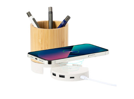 multifunktionaler Stifteköcher Sutaina Werbeartikel