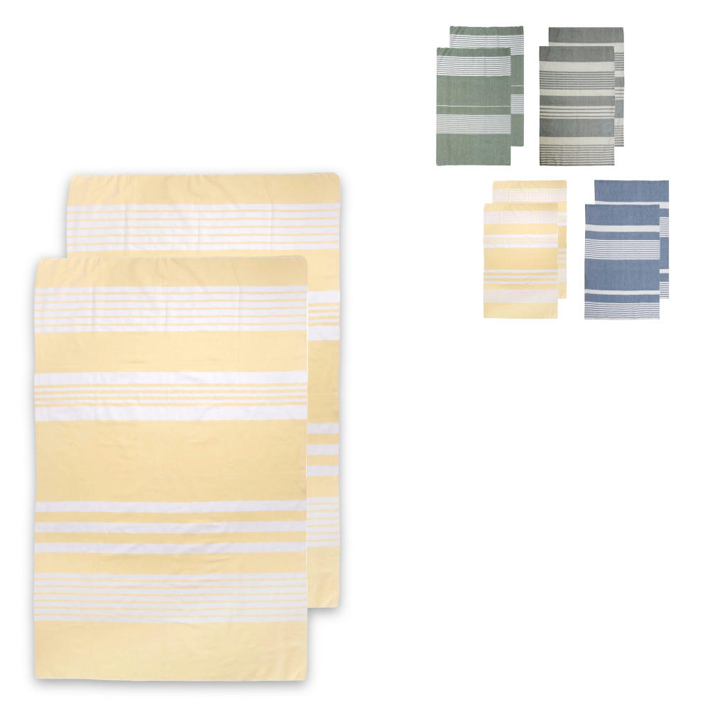 Sagaform Ella hamam Handtuch 2er-Pack 50x70cm  Werbeartikel