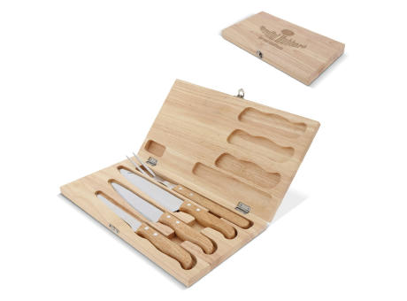 Messerset in Geschenkbox Werbeartikel