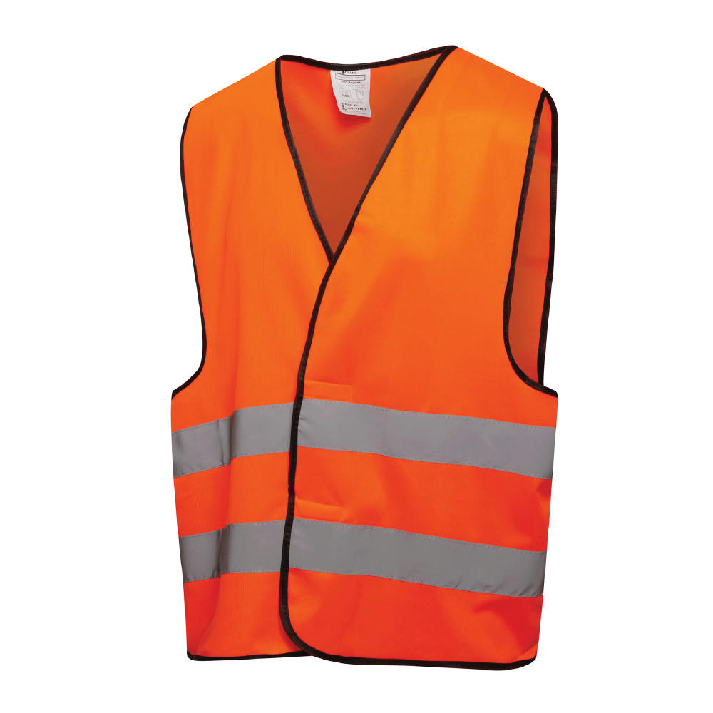 Product image HERO 2.0 - Sicherheits-/Warnwestein Signalfarbe Werbeartikel