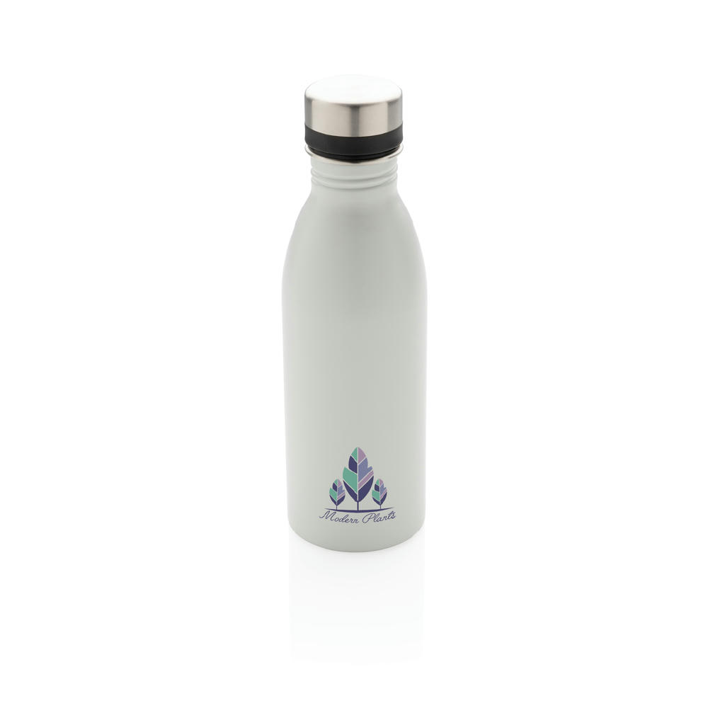 Deluxe Wasserflasche aus RCS recyceltem Stainless-Steel Werbeartikel