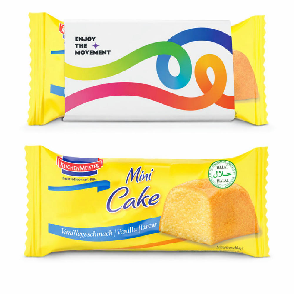 Product image Mini-Cake im Werbeschuber Werbeartikel