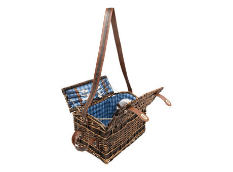 Product image SUMMERTIME - Weiden-Picknickkorb Werbeartikel