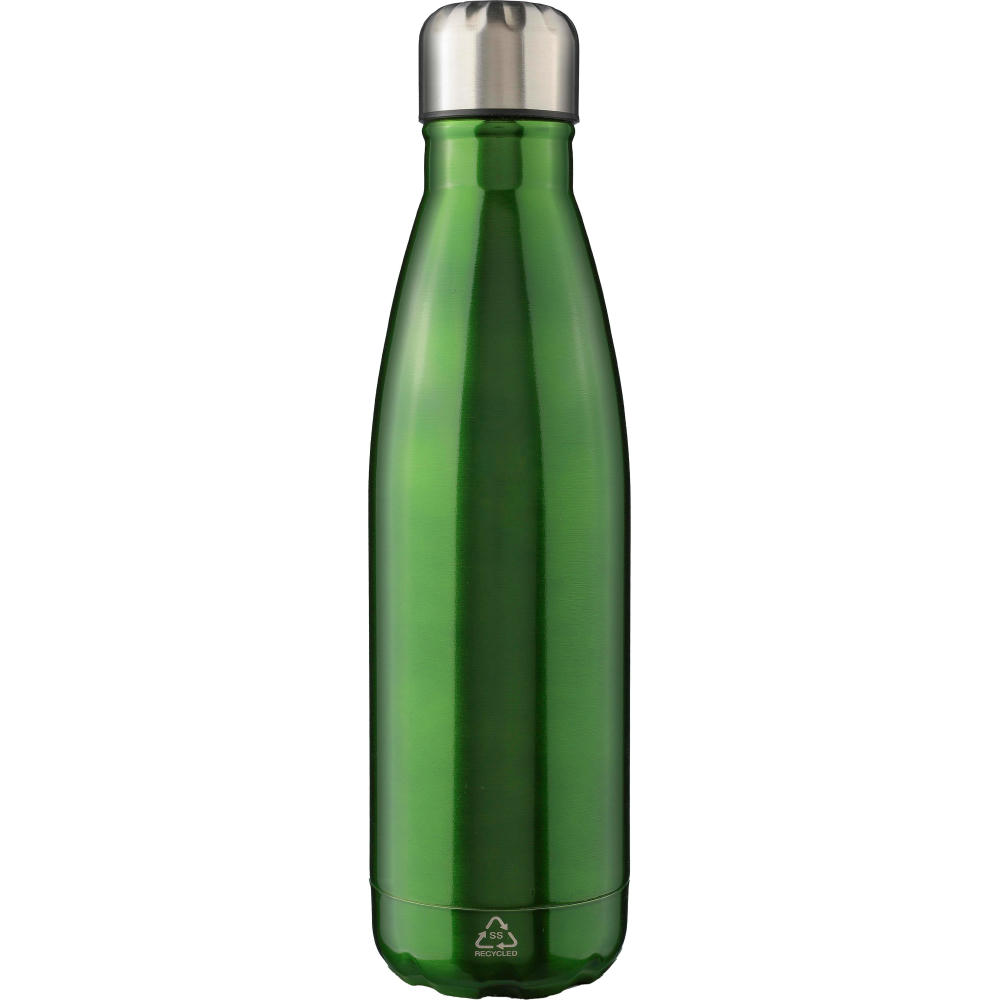 Recyceltem trinkflasche(650 ml) aus Edelstahl Sumatra Werbeartikel