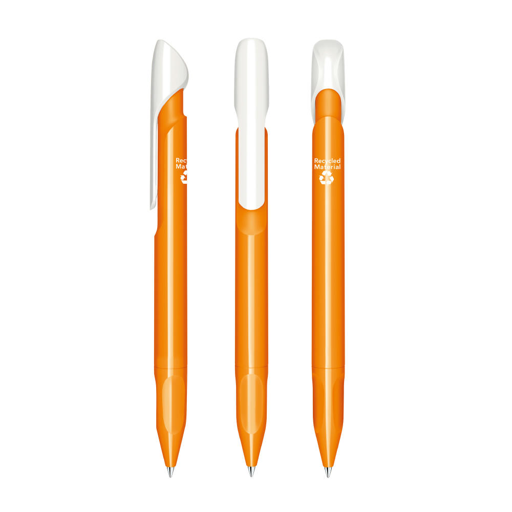 Product image senator Evoxx Duo Polished Recycled Druckkugelschreiber Werbeartikel
