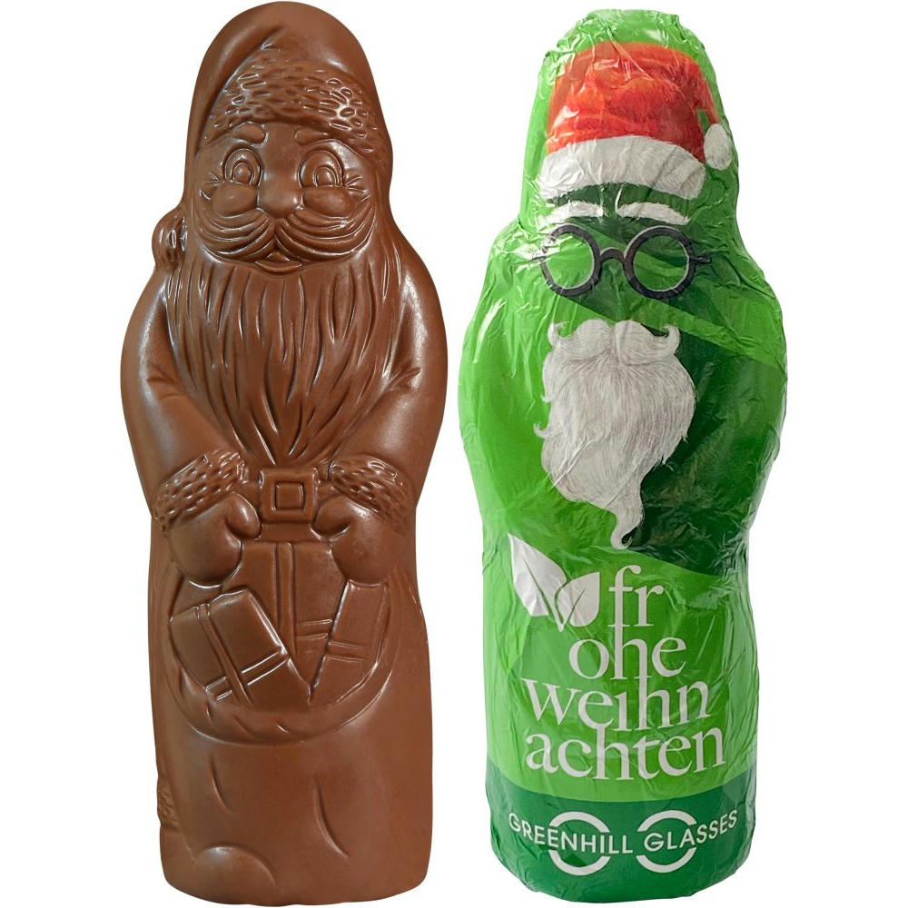 Product image Veganer MAXI-Schoko-Weihnachtsmann Werbeartikel