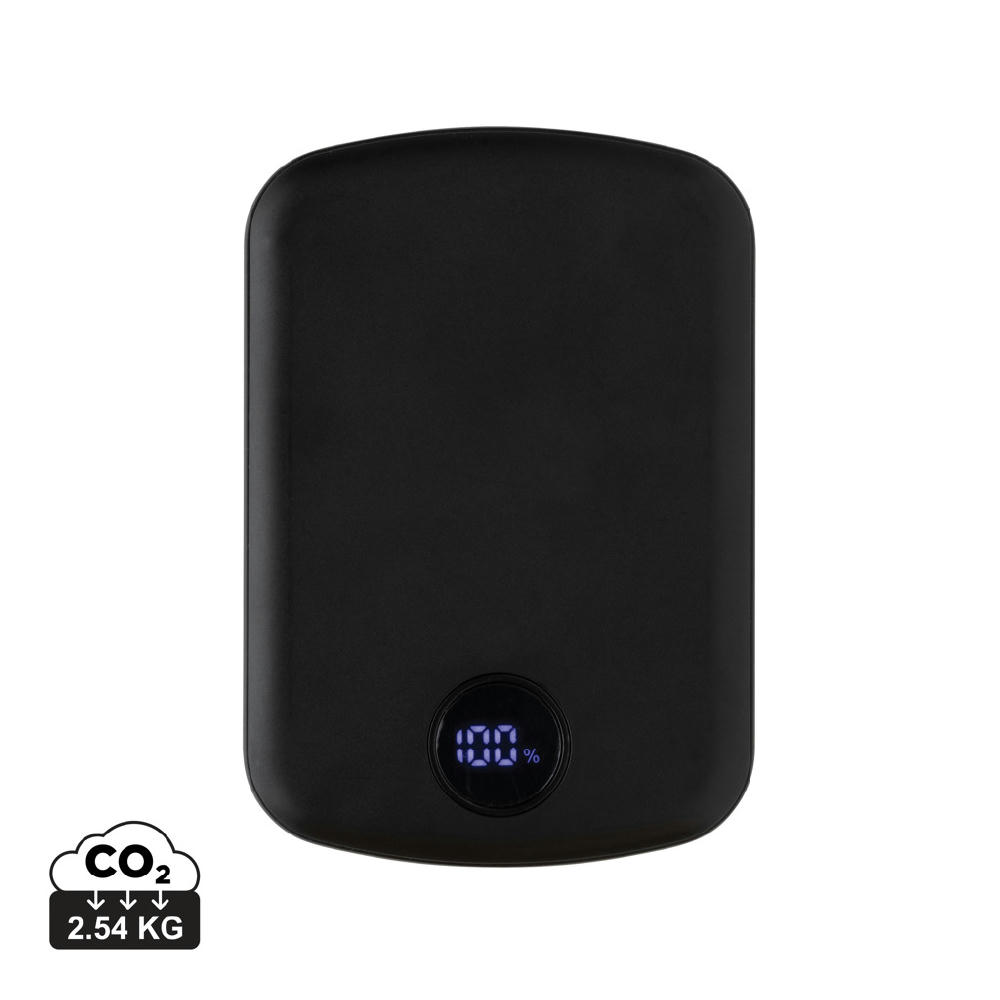 Product image MagBoost 5.000mAh magnetische Powerbank aus RCS rec. Plastik Werbeartikel