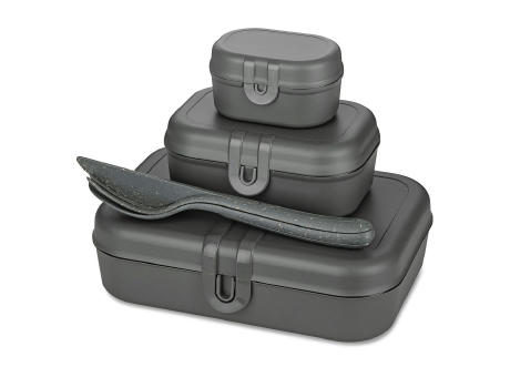 Product image Koziol PASCAL READY Lunchbox-Set + Besteck-Set Werbeartikel