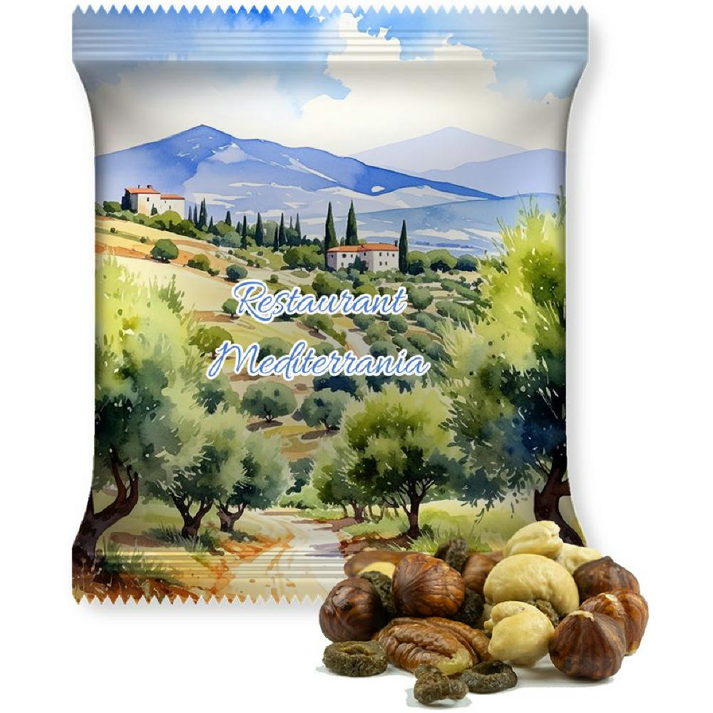 Product image Mediterraner NussMix, ca. 30g, Maxi-Tüte Werbeartikel