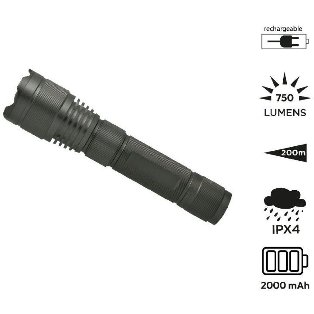 Product image Wiederaufladbare Taschenlampe 'Vision' Werbeartikel